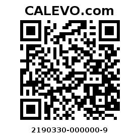 Calevo.com pricetag 2190330-000000-9