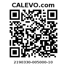 Calevo.com Preisschild 2190330-005000-10