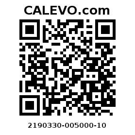 Calevo.com pricetag 2190330-005000-10