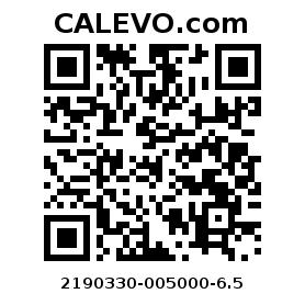 Calevo.com Preisschild 2190330-005000-6.5