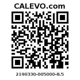 Calevo.com Preisschild 2190330-005000-8.5