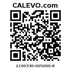 Calevo.com pricetag 2190330-005000-8