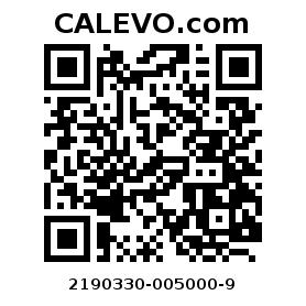 Calevo.com pricetag 2190330-005000-9