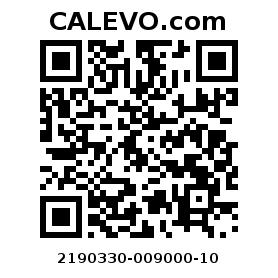 Calevo.com pricetag 2190330-009000-10