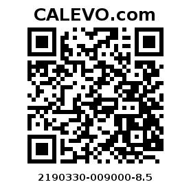 Calevo.com Preisschild 2190330-009000-8.5