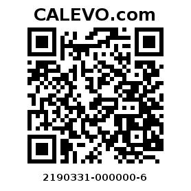Calevo.com pricetag 2190331-000000-6