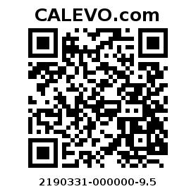 Calevo.com Preisschild 2190331-000000-9.5