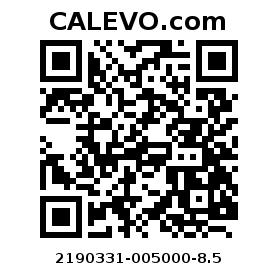 Calevo.com Preisschild 2190331-005000-8.5