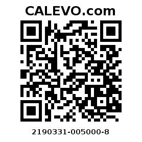 Calevo.com pricetag 2190331-005000-8
