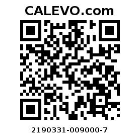 Calevo.com Preisschild 2190331-009000-7
