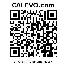 Calevo.com Preisschild 2190331-009000-9.5