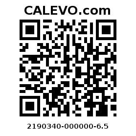 Calevo.com Preisschild 2190340-000000-6.5