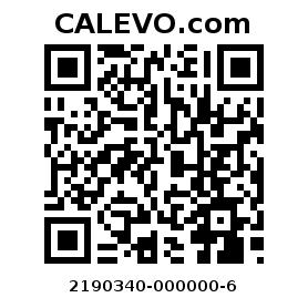 Calevo.com Preisschild 2190340-000000-6