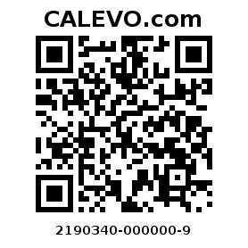 Calevo.com Preisschild 2190340-000000-9