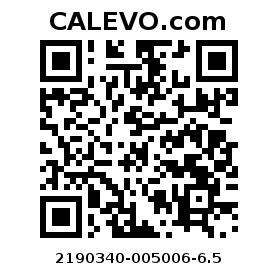 Calevo.com Preisschild 2190340-005006-6.5