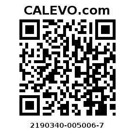Calevo.com Preisschild 2190340-005006-7