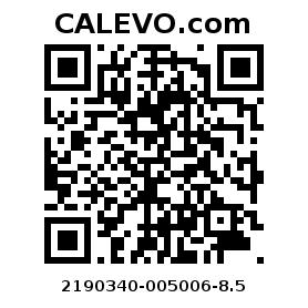 Calevo.com Preisschild 2190340-005006-8.5