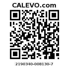 Calevo.com Preisschild 2190340-008130-7