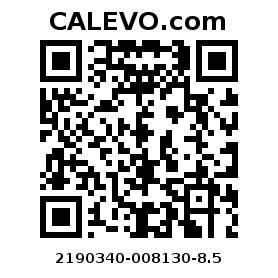 Calevo.com Preisschild 2190340-008130-8.5