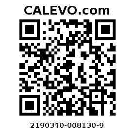 Calevo.com Preisschild 2190340-008130-9