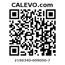 Calevo.com Preisschild 2190340-009000-7