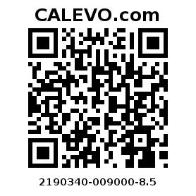 Calevo.com Preisschild 2190340-009000-8.5