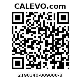 Calevo.com Preisschild 2190340-009000-8