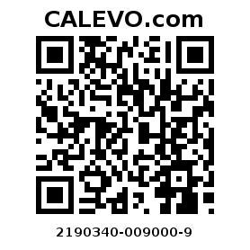 Calevo.com Preisschild 2190340-009000-9