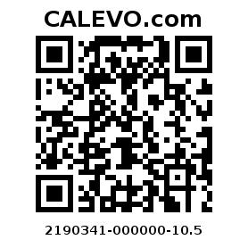 Calevo.com Preisschild 2190341-000000-10.5