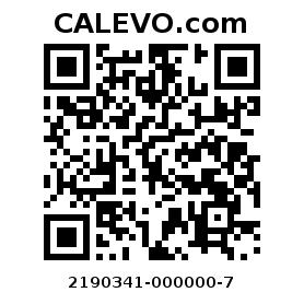 Calevo.com pricetag 2190341-000000-7