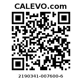 Calevo.com Preisschild 2190341-007600-6