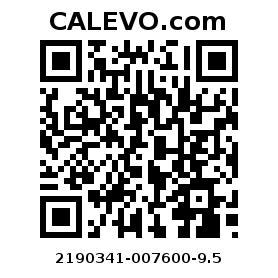 Calevo.com Preisschild 2190341-007600-9.5