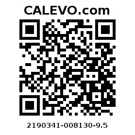 Calevo.com Preisschild 2190341-008130-9.5