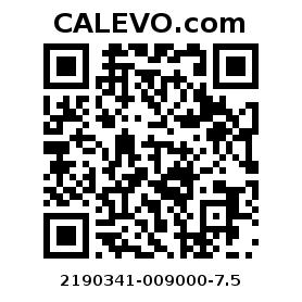 Calevo.com Preisschild 2190341-009000-7.5