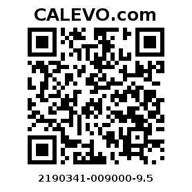 Calevo.com pricetag 2190341-009000-9.5