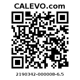 Calevo.com Preisschild 2190342-000008-6.5