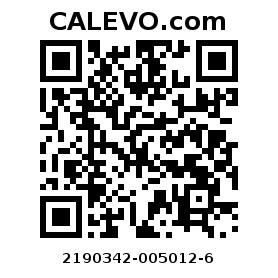 Calevo.com Preisschild 2190342-005012-6