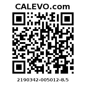 Calevo.com Preisschild 2190342-005012-8.5