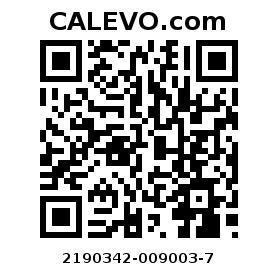 Calevo.com Preisschild 2190342-009003-7