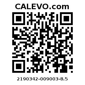 Calevo.com Preisschild 2190342-009003-8.5