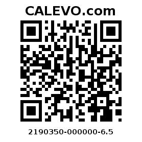 Calevo.com Preisschild 2190350-000000-6.5