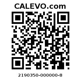 Calevo.com pricetag 2190350-000000-8