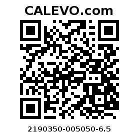Calevo.com Preisschild 2190350-005050-6.5