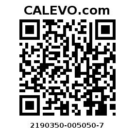 Calevo.com Preisschild 2190350-005050-7
