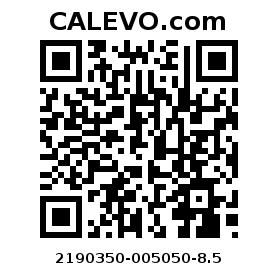 Calevo.com Preisschild 2190350-005050-8.5