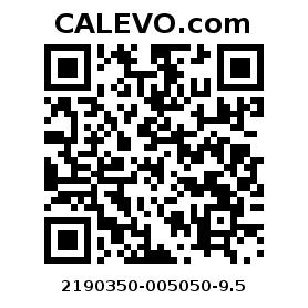 Calevo.com Preisschild 2190350-005050-9.5