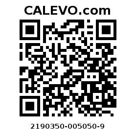 Calevo.com Preisschild 2190350-005050-9