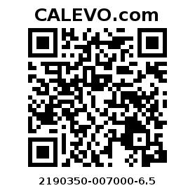 Calevo.com Preisschild 2190350-007000-6.5