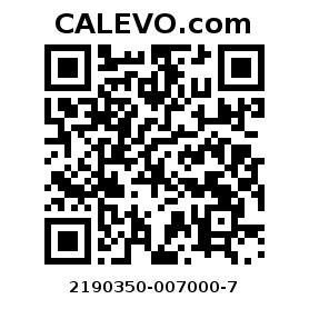 Calevo.com Preisschild 2190350-007000-7