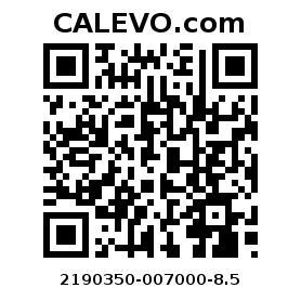 Calevo.com Preisschild 2190350-007000-8.5